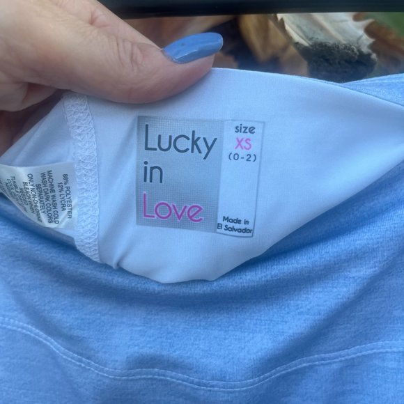 Lucky in Love Tennis Skirt - Picture 2 of 6